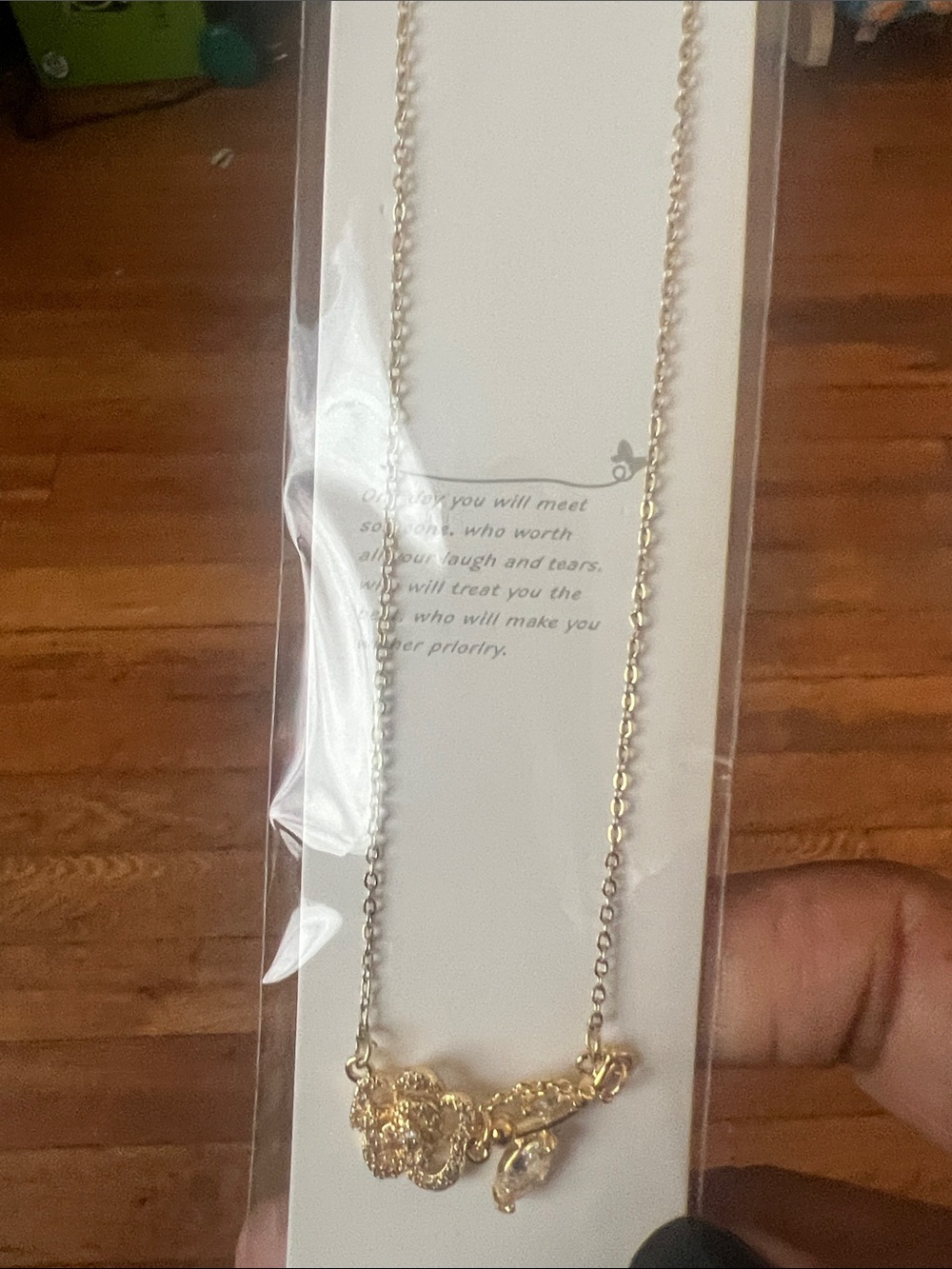 Gold Floral Pendant Necklace - Elegant Women’s Jewelry